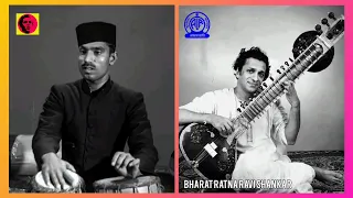 Raga Yaman Manj | Ravi Shankar And Anokhelal Mishra | 1949 AIR Sangeet Sammelan , J.Nehru (Audience)