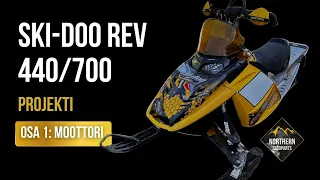 Ski-Doo Rev 440/700 Projekti | Osa 1 moottori