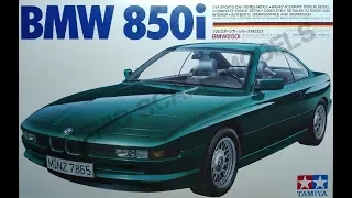 Обзор BMW 850i Tamiya 1/24 (сборные модели)