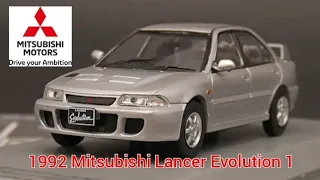 1992 Mitsubishi Lancer Evolution 1 scale 1/43 by Generation GTI