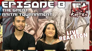 BAKI NETFLIX SEASON 2 EP. 8 LIVE REACTION "YUJIRO VS KAIOH KAKU: DOES MARTIAL ARTS REIGN SUPREME?