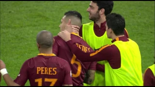 Il gol di Paredes - Roma - Torino - 4-1 - Giornata 25 - Serie A TIM 2016/17