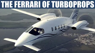 Flying a Piaggio P180 Avanti to 35000ft. A Pilot Perspective