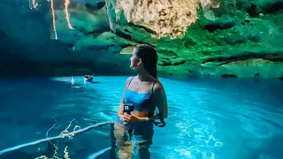 EXPLORING ONE OF THE MOST BEAUTIFUL CAVES IN THE WORLD! (Devils Den Florida)
