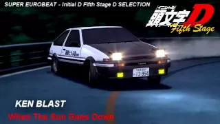 Initial D 5th Stage Soundtrack  When The Sun Goes Down