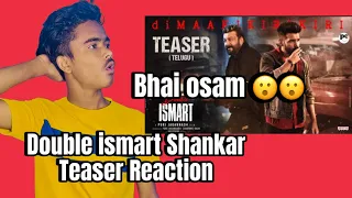 Double ismart Shankar | Teaser Reaction Video | Double ismart Shankar | #review #reaction