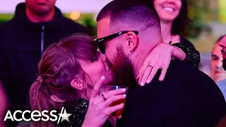 Taylor Swift & Travis Kelce KISS To 'Love Story' After Chiefs' Super Bowl Win
