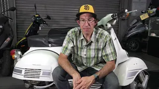 How To Change a Vintage Vespa Clutch Cable with Basic Tools