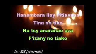 NDONDOLAH SY LUCIA - TIANA [ Karaoke Malagasy Nouveauté 2016 prod by HZS ]