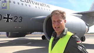 Deutsche Luftwaffe im Einsatz! Cockpit-Flug im Airbus zur Truppe nach Georgien - Cockpitfilme.de