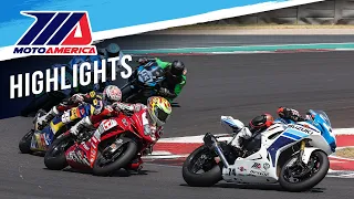 MotoAmerica Supersport Race 1 Highlights at Circuit of the Americas 2023