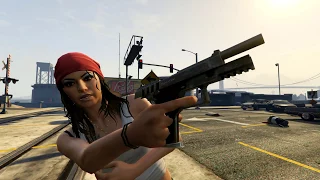 GTA 5 NPC Gangs VS. Cops 2: Police Station Assault