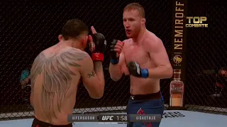 Justin Gaethje VS Tony Ferguson | Full FIGHT STRIKING Highlights