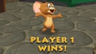 Tom & Jerry: War of the Whiskers - Gamecube Walkthrough HD 720P Part 2 - Jerry (Dolphin 4)