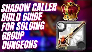 how to solo group dungeons with the shadow caller, build guide