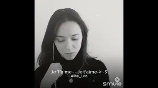 Je t'aime - Lara Fabian (кавер на песню Лары Фабиан)