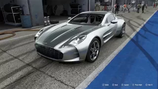 FORZA Motorsport 7 - 2010 Aston Martin One-77 - Car Show Speed Crash Test .