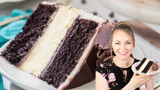 The Most Decadent Dessert: Cheesecake Stuffed Chocolate Cake