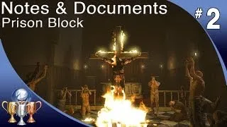 Outlast - Notes & Documents - Prison Block (All Collectibles Locations) - Chapter 2 [PS4]