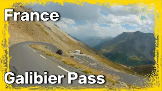 Best motorcycle roads in France - D902 (Galibier Pass) - motorcycle touring in Europe