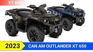 2023 Can-Am Outlander XT 650 Review, Specs, Colors and Price