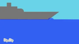 Yamato sinking 🚢 Flipaclip