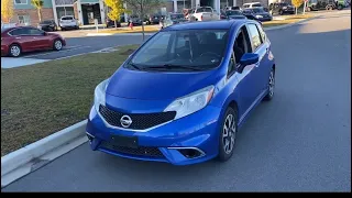 2015 Nissan Versa Note SR, tour and test drive | A good cheap car.