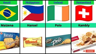 Biscuits Brand's From Different Countries