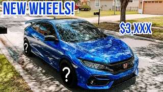 NEW WHEELS FOR MY BROTHER'S 2020 CIVIC SI | 10th GEN CIVIC