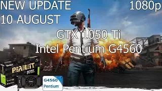 PUBG NEW PATCH #5 PC GTX 1050 Ti 4GB GDDR5 & Intel Pentium G4560