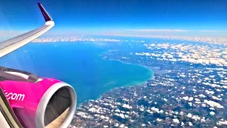 Wizzair Airbus A321-231 | London Luton to Fuerteventura *Full Flight*