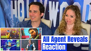 Valorant All Agent Reveal Trailers Reaction