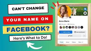 CAN'T CHANGE NAME ON FACEBOOK | NAME CHANGE NOT WORKING ON FACEBOOK