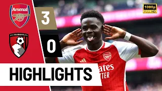 Arsenal vs Bournemouth 2-0 | All Goals & Extended Highlights | Saka