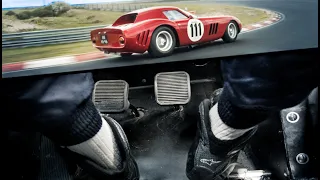 250GTO ON BOARD RACING + PEDAL/FOOT CAM