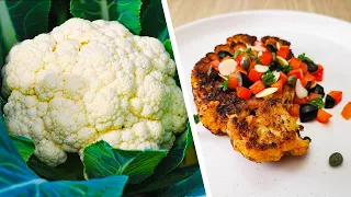 Roasted Cauliflower Steak Recipe! (How to make a Cauliflower Steak)