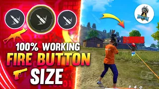 Secret Fire Button Size 100% Working After Update 😱 || Best Fire Button Size || After Ob37 #8