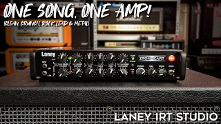 One Song One Amp: Laney IRT Studio (clean, crunch, rock, leads & metal)