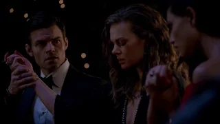 The Originals 3x04 Elijah & Hayley see the prophecy