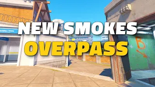 CS2 Overpass Smokes You Want to Know