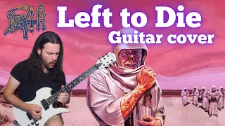 Left to Die - Death guitar cover | B.C. Rich Mockingbird