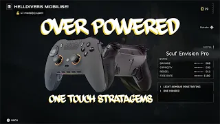 Helldivers call in STRATGEMS with a single button! [Scuf Envision Pro Tip]