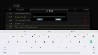 How to edit your FAV channel list and groups on Magicsee C300