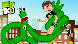 Ben 10 Green Rainbow Friends | Fanmade Transformation