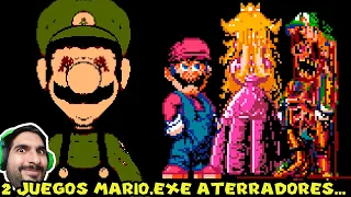 2 JUEGOS MARIO.EXE ATERRADORES... - 2 Juegos Mario.EXE con Pepe el Mago