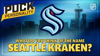 NHLers Debate the Seattle 'Kraken' Team Name | Puck Personality