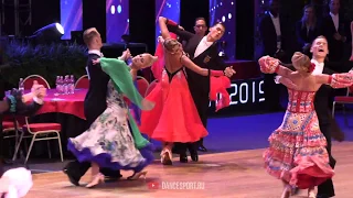 Marco Bodini - Kristina Charitonovaite ITA | Viennese Waltz | WDSF GrandSlam Standard - Rimini 2019