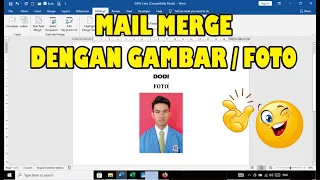 CARA MENGATUR MAIL MERGE DISERTAI FOTO TERBARU 2022