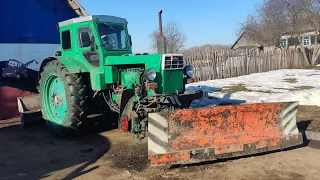 Внеплановый ремонт трактора Т-40АМ