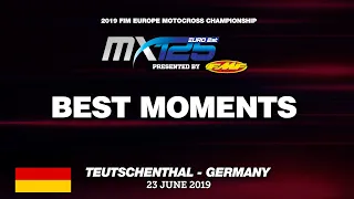 EMX125 Presented by FMF Racing Best Moments   Race 2   Round of Germany 2019 #motocross